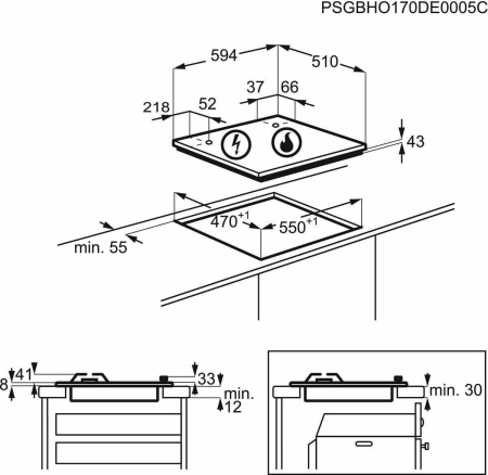 Варочная поверхность Zanussi GPZ 262 HB