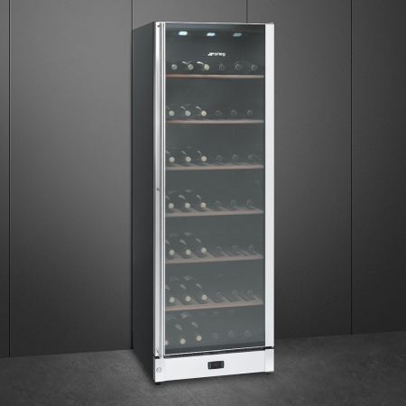 Винный шкаф Smeg SCV115AS [1, капельное]