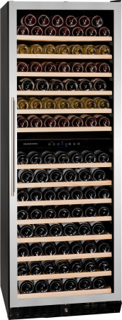 Винный шкаф Dunavox DX-181.490DBK [1, капельное]