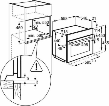 Встраиваемый духовой шкаф Electrolux EVY 5841 BOX