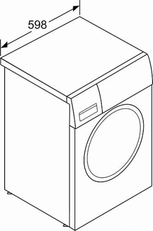 Стиральная машина Bosch WGG244A0BY [9 кг, фронтальная]
