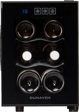 Винный шкаф Dunavox DAT-6.16c [1, капельное]