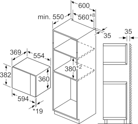 Микроволновая печь Bosch BFL554MB0