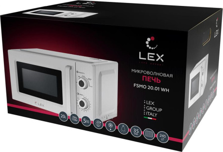 Микроволновая печь LEX FSMO 20.01 WH